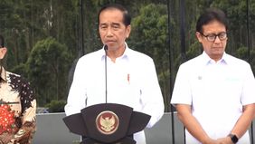 Presiden Joko Widodo (Jokowi) meresmikan Rumah Sakit (RS) Hermina Nusantara di Ibu Kota Nusantara (IKN), Kalimantan Timur, Jumat (11/10/2024).
