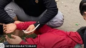 Polisi berhasil membekuknya di Karawang.