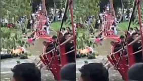 Sebuah insiden mengejutkan terjadi di Taman Cadika, Kecamatan Medan Johor, Kota Medan. Jembatan gantung yang menghubungkan dua sisi taman roboh, mengakibatkan puluhan pengunjung jatuh ke dalam danau di bawahnya.