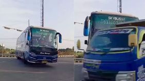 Kecelakaan mengerikan terjadi di Pertigaan Kebakkramat, Karanganyar, Jawa Tengah, melibatkan sebuah bus pariwisata dan truk.