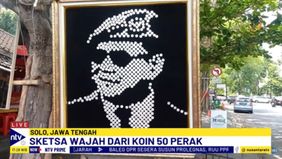 Untuk mendapatkan sketsa wajah Presiden Prabowo dari kumpulan koin aluminium ini peminat harus merogoh kocek Rp2 juta. Maklum untuk membuatnya Hendra butuh satu pekan dan koin yang digunakan mencapai 400 keping.