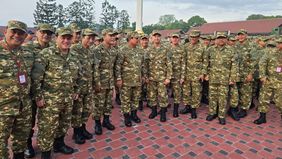 Para anggota Kabinet Merah Putih memulai hari pertama pelatihan di Akademi Militer (Akmil) di Magelang, Jawa Tengah, pada Jumat pagi, dengan kegiatan olahraga yang diikuti oleh sesi pengarahan dari Presiden Prabowo Subianto.