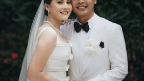 Anthony Ginting resmi melepas masa lajangnya dan memutuskan untuk menikahi Mitzi Abigail.