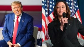 Pemilihan presiden AS 2024 memperlihatkan persaingan ketat antara Kamala Harris dan Donald Trump berdasarkan berbagai survei.