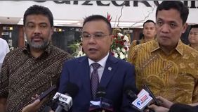 Ketua Umum Partai Buruh, Said Iqbal, bertemu dengan Wakil Ketua DPR, Sufmi Dasco Ahmad, untuk membahas tindak lanjut putusan Mahkamah Konstitusi (MK) terkait Undang-Undang (UU) Cipta Kerja.