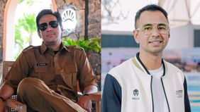 Aksi parodi Andre Taulany tiru gaya Raffi Ahmad sontak menuai sorotan dan menjadi viral.