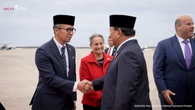 Presiden RI Prabowo Subianto mendarat di Bandara Andrews Air Force Base pukul 16:10 waktu setempat, Maryland, Amerika Serikat, Minggu (10/11) sore.