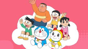 Doraemon, robot kucing ikonik berwarna biru tanpa telinga, merupakan simbol perjuangan, keberanian, dan kebahagiaan setelah mengatasi trauma masa lalu.