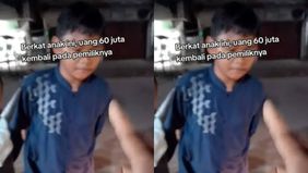 Jagat media sosial tengah dihebohkan dengan sebuah video yang memperlihatkan aksi seorang bocah laki-laki yang dengan jujur menemukan dan mengembalikan uang sebesar Rp60 juta kepada pemiliknya.