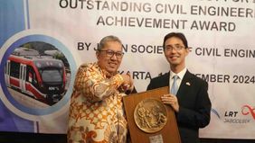 Direktorat Jenderal Perkeretaapian (DJKA) Kementerian Perhubungan (Kemenhub) menerima penghargaan internasional, yaitu Outstanding Civil Engineering Achievement Award, dari Japan Society of Civil Engineers sebagai penghargaan atas proyek LRT Jabodebe