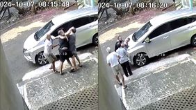 Sebuah video menunjukkan seorang pria yang diduga bekerja sebagai pilot, melakukan penganiayaan terhadap dua orang di area Perumahan Emerald Garden, Perigi, Pondok Aren, Tangerang Selatan, pada Senin, 7 Oktober 2024 bulan lalu.