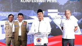 Menteri Sosial Indonesia, Saifullah Yusuf atau yang akrab disapa Gus Ipul mengunjungi Badan Nasional Penanggulangan Bencana (BNPB) pada Rabu, 20 November 2024.