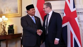 Usai bertemu dengan Raja Charles III di Istana Buckingham, Prabowo melanjutkan kunjungannya ke kediaman Perdana Menteri Inggris, Keir Starmer, di 10 Downing Street, London, pada Kamis.