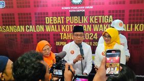 Mereka bicara dalam debat Pilkada Depok.