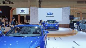 Subaru Menghadirkan 6 Kendaraan Display di MUF GJAW 2024.
