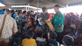 TNI Angkatan Darat (TNI AD) mengirimkan 169 personel untuk membantu masyarakat yang terdampak oleh erupsi Gunung Lewotobi Laki-Laki di Kabupaten Flores Timur, Nusa Tenggara Timur (NTT).