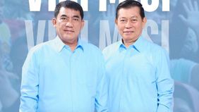 Yulius Selvanus dan Victor Mailangkay unggul dalam quick count Pilkada Sulawesi Utara 2024 menurut Lembaga Charta Politika.