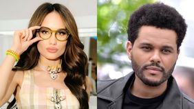 Cinta Laura akui menolak ajakan The Weeknd saat berada di kelab malam Los Angeles, karena takut diberi narkoba.