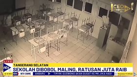 Aksi Para Pelaku Terekam Kamera Pengawas CCTV.