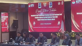 Komisi Pemilihan Umum (KPU) Provinsi DKI Jakarta melaksanakan perhitungan atau rekapitulasi suara calon gubernur dan wakil gubernur Pilkada Jakarta di tingkat Provinsi pada Sabtu 7 Desember 2024.
