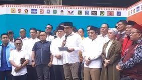 Ridwan Kamil dan Suswono, mengucapkan selamat untuk pasangan Pramono Anung- Rano Karno yang berhasil meraup suara telak dan ditetapkan KPU DKI Jakarta sebagai Gubernur.