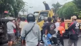 Kecelakaan lalu lintas terjadi di Jalan Raya Denpasar-Gilimanuk, tepatnya di kawasan Lukluk, Badung, pada Senin, 16 Desember 2024 pagi.