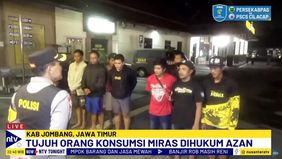 Tujuh Pemuda Yang Tengah Menggelar Pesta Miras Diamankan Polisi.