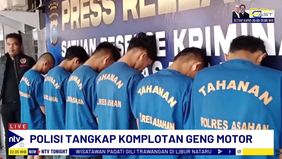 Tak Butuh Waktu Lama Bagi Polisi Untuk Menangkap Aggota Geng Motor.
