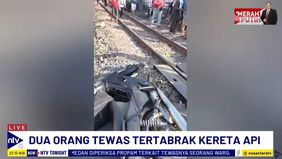 Kecelakaan Terjadi Di Jalan Tambak Mayor, Asemrowo, Dan Menyebabkan Dua Tewas Tertabrak Kereta Api.
