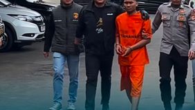 Pelaku tak bisa melarikan diri dari kejaran petugas kepolisian.