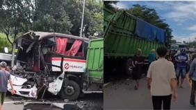 Kecelakaan beruntun kembali terjadi di ruas Tol Cipularang, tepatnya di KM 97+200 arah Bandung, pada Senin, 5 Januari 2025 sekitar pukul 09.11 WIB.