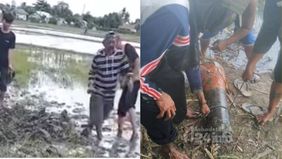 Sebuah benda misterius yang diduga berasal dari antariksa jatuh di area persawahan Desa Medangasem, Kecamatan Jayakarta, Kabupaten Karawang, pada Selasa, 7 Januari 2025.