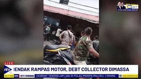 Tensi Semakin Memanas Dan Terjadilah Keributan Antara Korban Dengan Para Debt Collector. 
