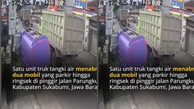 Kapolsek Parungkuda Kompol Aah Hermawan mengungkapkan peristiwa ini terjadi di Jalan Raya Siliwangi tepatnya di Kampung Babakan Peundeuy, Desa Bojongkokosan pada Jumat 17 Januari 2025 sekitar pukul 12.47 WIB.
