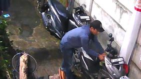 Dalam beberapa pekan terakhir aksi pencurian sepeda motor kerap terjadi