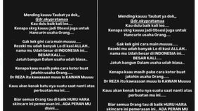 Menurut keterangan Shella dalam unggahan Instagram story pribadinya, jika yang pantas dijuluki sebagai 'ular' semestinya adalah Dokter Oky Pratama. Dokter Oky dituding sebagai dalang dari aksi doktor mereview skincare dan menjatuhkan bisnis orang lai