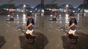 Pada Rabu, 29 Januari 2025, pukul 00.34 WIB, terjadi genangan air setinggi 30-40 cm di Jalan Perintis Kemerdekaan, tepatnya di depan Kompleks Bermis menuju arah Pulogadung.