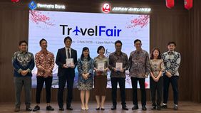 Pameran perjalanan Permata Bank X Japan Airlines Travel Fair 2025 berlangsung mulai hari ini, Kamis, 30 Januari 2025 hingga Minggu, 2 Februari 2025 di Lippo Mall Puri, Jakarta Barat. 