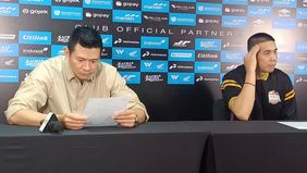 Satria Muda terus menunjukkan dominasinya dengan meraih lima kemenangan beruntun setelah menaklukkan Borneo Hornbills dengan skor telak 104-67 dalam laga kelima Indonesia Basketball League (IBL) 2025 di BRItama Arena, Jakarta, Sabtu 1 Febuari 2025 pa