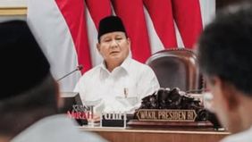  Prabowo menyinggung koruptor atau maling negara yang tak kapok-kapok  dengan tindakannya.