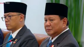 Presiden RI Prabowo Subianto menyambut Presiden Turkiye, Recep Tayyip Erdogan, dalam kunjungan kenegaraan di Istana Kepresidenan Bogor, Jawa Barat, Selasa, 12 Februari 2025.