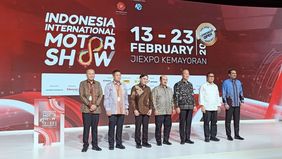 Peresmian Pameran IIMS 2025 Dilakukan Menteri Perindustrian (Menperin) Agus Gumiwang Kartasasmita.
