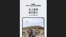 Perusahaan Siap Meluncurkan Ponsel Lipat Oppo Find N5 Secara Global.