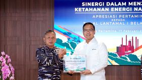 Pertamina memberikan apresiasi kepada Tim Fleet One Quick Response (F1QR) TNI Angkatan Laut Lantamal 1 Belawan yang berhasil mengungkap pencurian bahan bakar avtur melalui pipa bawah laut.