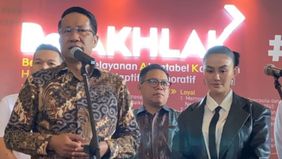 Menteri Hukum Supratman menerima saran, kritik dan aduan dari kalangan musisi dan lainnya terkait royalti.