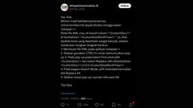 Viral Akun Resmi Ditjen Pajak Suruh Pelanggan Coding Sendiri untuk Kendala yang Dialami
