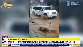 Viral Mobil Rombongan Prabowo Terjang Banjir di Bogor, Bupati Tinjau Lokasi