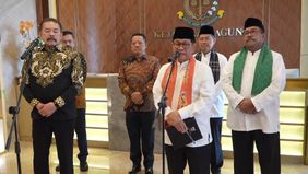 Gubernur dan Wakil Gubernur DKI Jakarta Pramono Anung-Rano Karno, menemui Jaksa Agung Sanitiar Burhanuddin pagi ini,  Jumat, 7 Maret 2025.