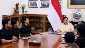 Pandawara Group mengungkapkan harapan mereka terkait isu lingkungan setelah bertemu dengan Presiden RI Prabowo Subianto di Istana Merdeka, Jakarta, Selasa, 11 Maret 2025.