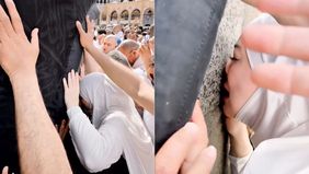 Artis Celine Evangelista baru-baru ini berkesempatan mengunjungi Tanah Suci Makkah untuk menjalankan ibadah umrah. Dalam momen penuh haru yang diunggah ke akun Instagram pribadinya, Celine tak kuasa menahan tangis saat mencium Ka'bah